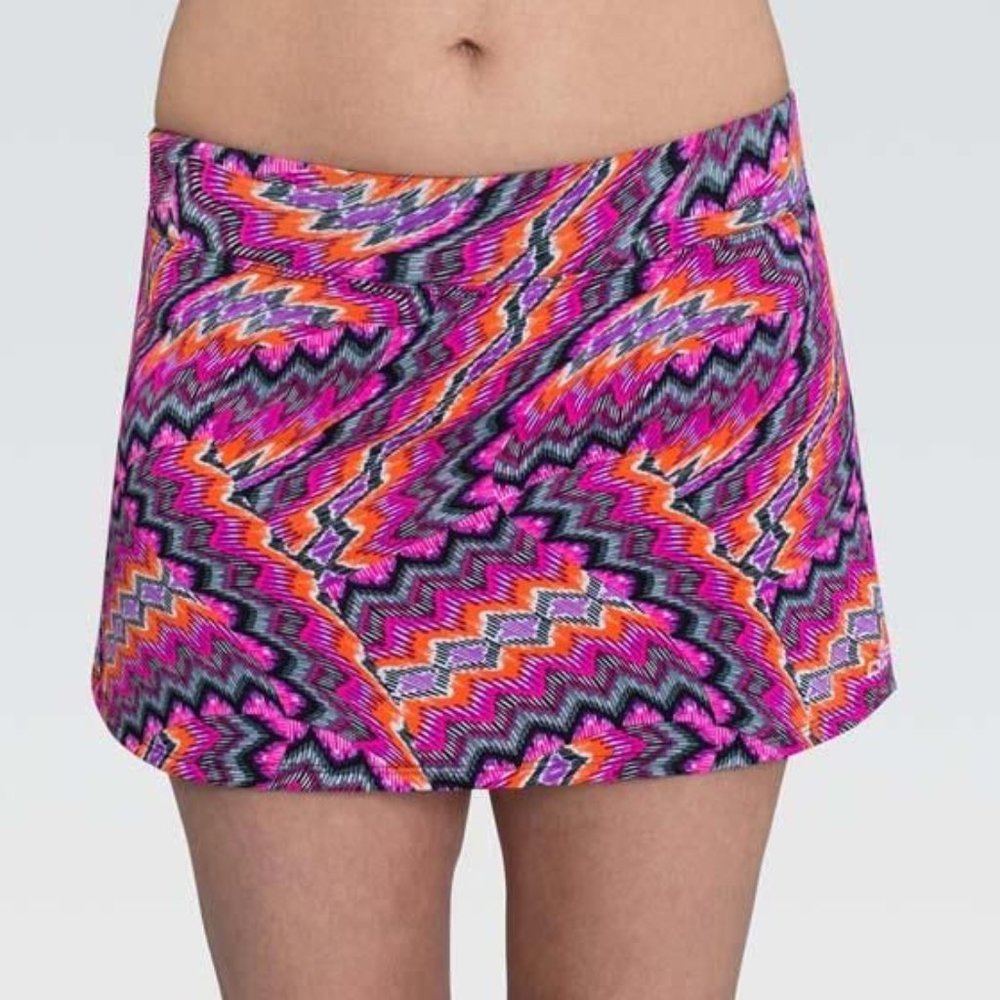Dolfin A-Line Swim Skirt Kaleido Pink S